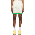 CASABLANCA Off-White 'Le Jeu' Shorts